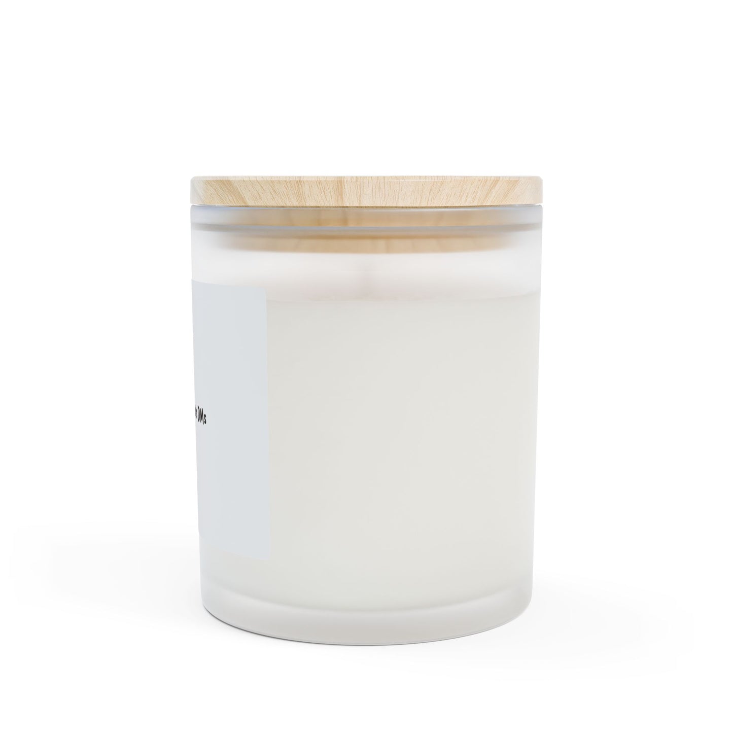 Frosted Glass Candle, 11oz