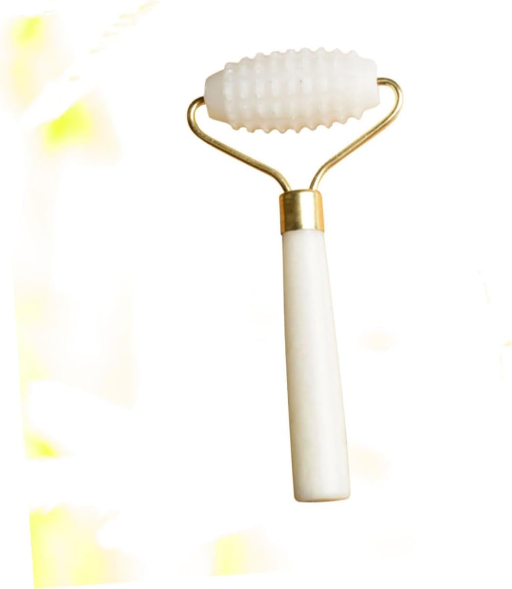 3Pcs Jade Face Roller Tool Portable Facial Massager Face Roller Massager Facial Massage Tool Single Head Jade